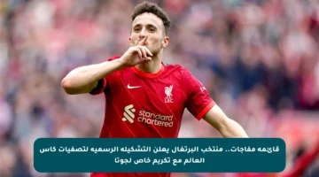 قائمة مفاجآت.. منتخب البرتغال يعلن التشكيلة الرسمية لتصفيات كأس العالم مع تكريم خاص لجوتا
